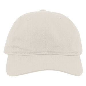 Brushed Cotton Twill Hook-And-Loop Adjustable Cap