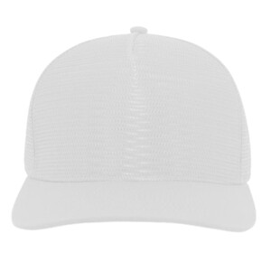 5-Panel Mesh Overlay Trucker Snapback