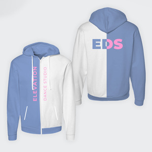 Studio Essentials Full Out Sublimated Unisex Zip Hoodie