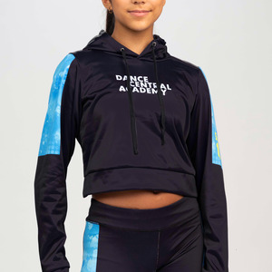 Studio Essentials Ladies Full-Out Sublimated Crop Hoodie