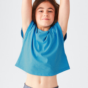 Studio Essentials Girls Jersey Boxy Crop T-Shirt