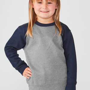 Studio Essentials Toddler Unisex Raglan Crewneck